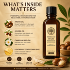 Anti-Frizz Argan Hair Oil – Smooth & Repair Dry Hair