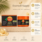 Hydrating carrot bronzing gel for summer glow
